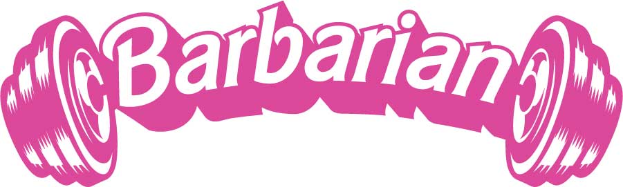 Barbarian Sparkle Hologram Edition - Sticker