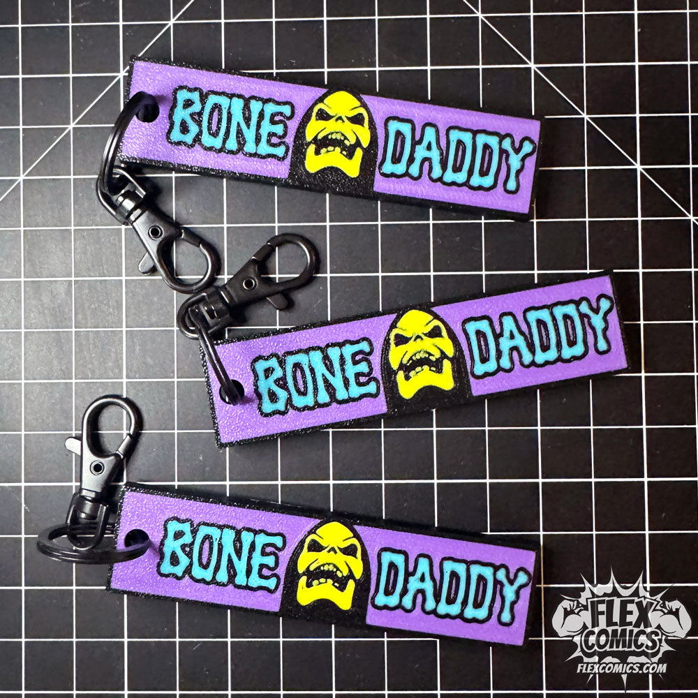 Bone Daddy - Keychain / Bag Charm / Zipper Accessory