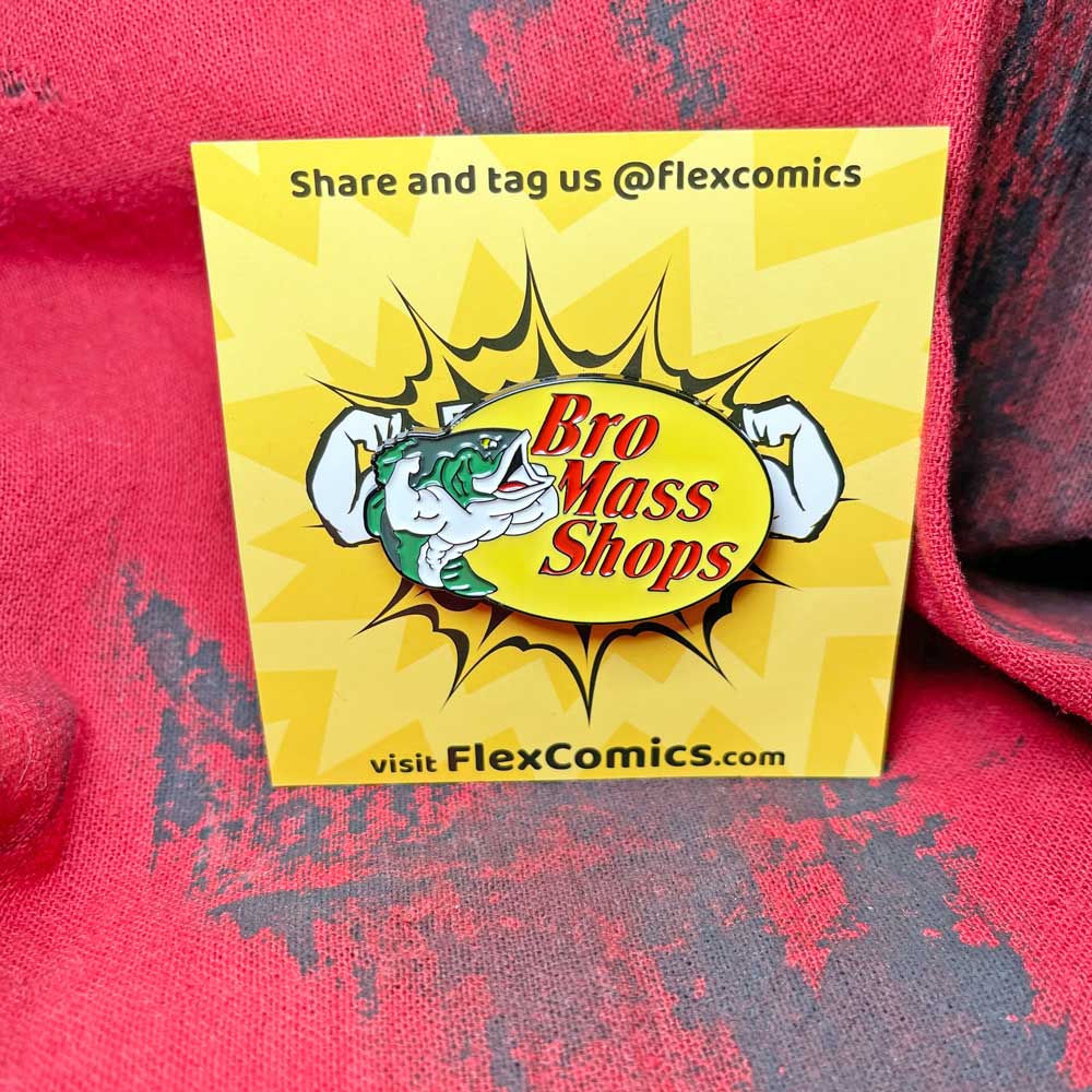 Bro Mass Shops - Pin