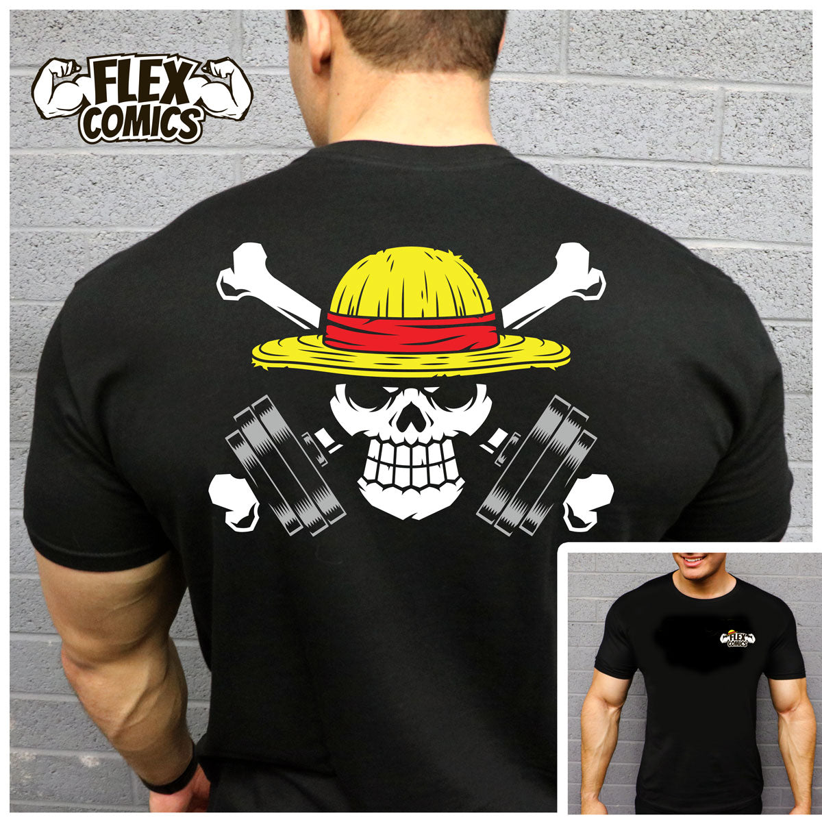 Straw Hat Pirate - Large Back Print Edition