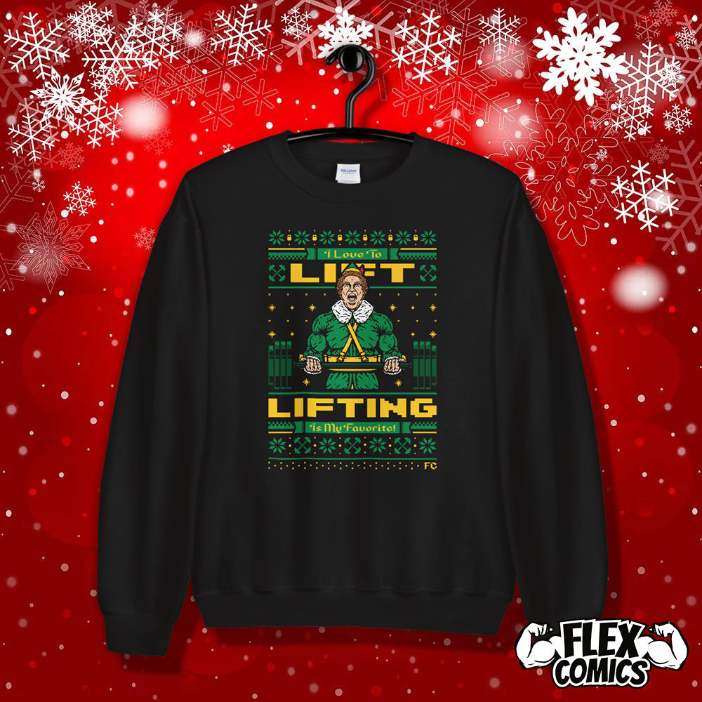 Lifting Is My Favorite! - Ugly Sweater