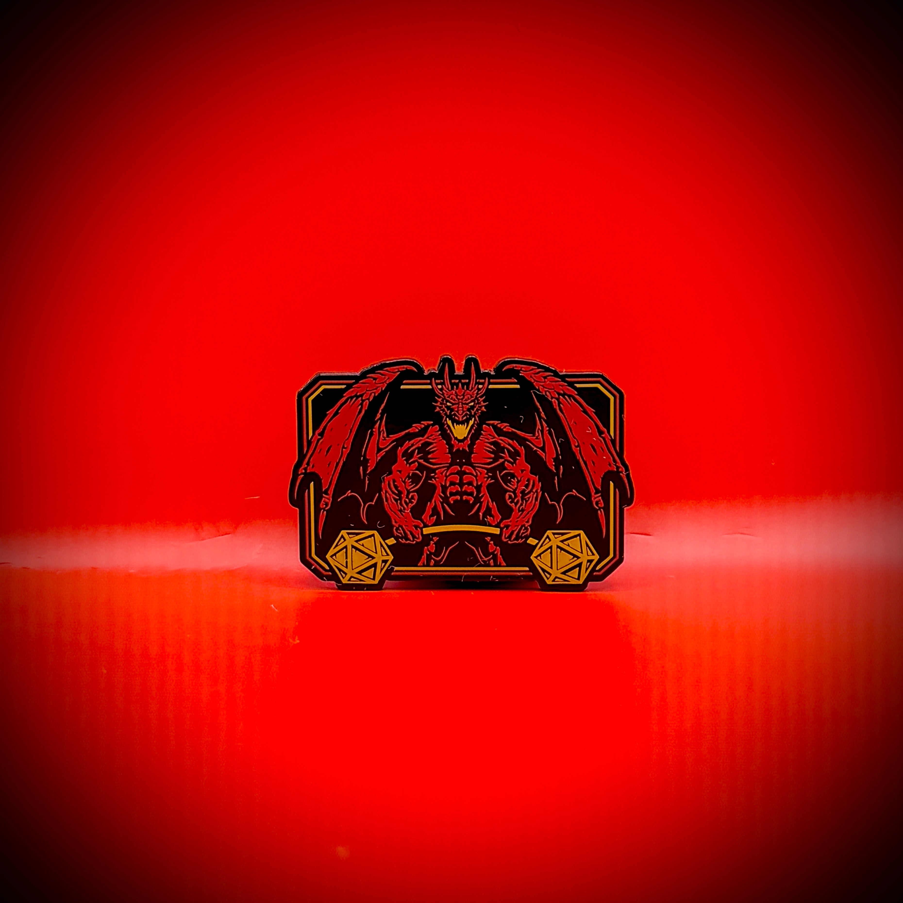 Deadlifts and Dragons - Pin