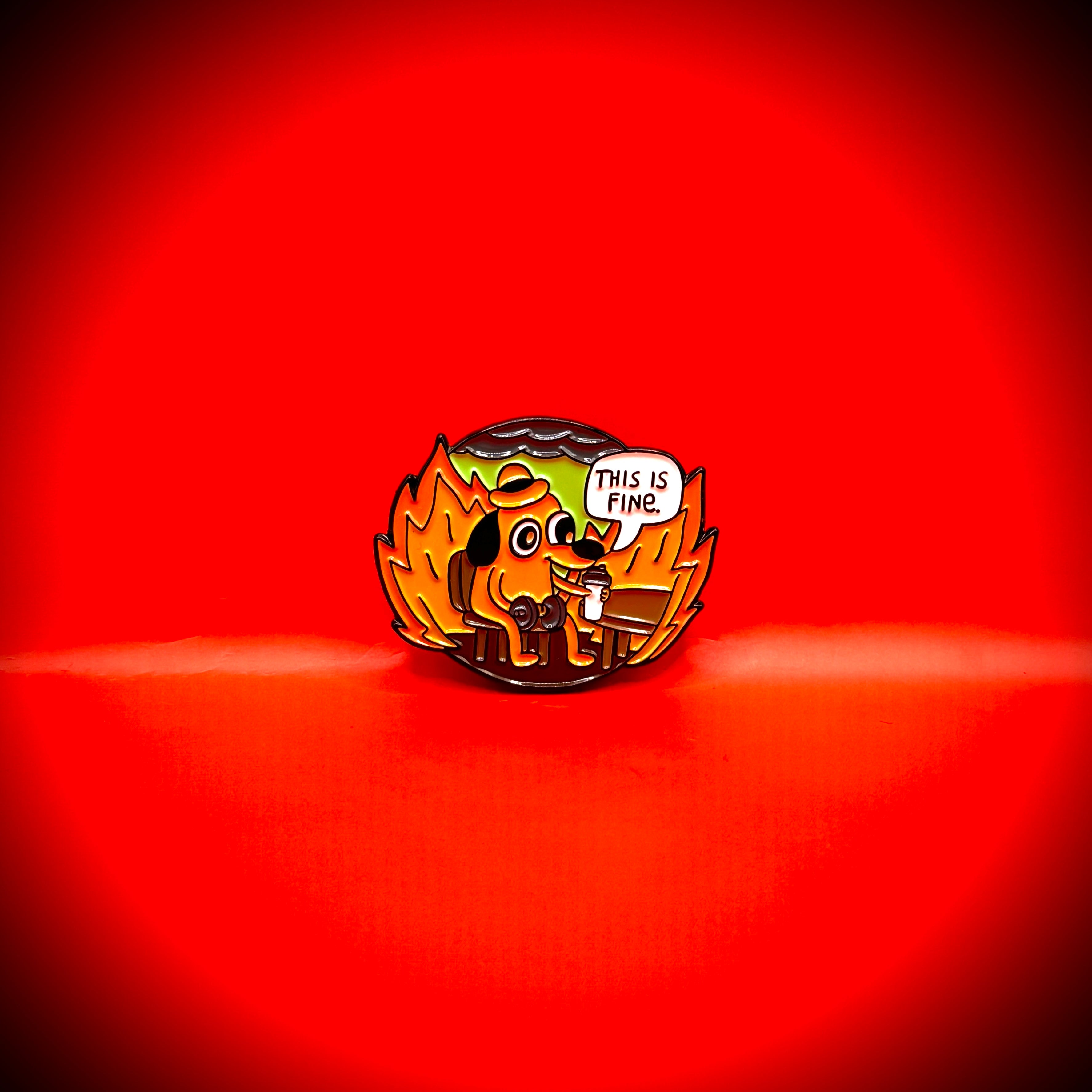 This is fine - Pin