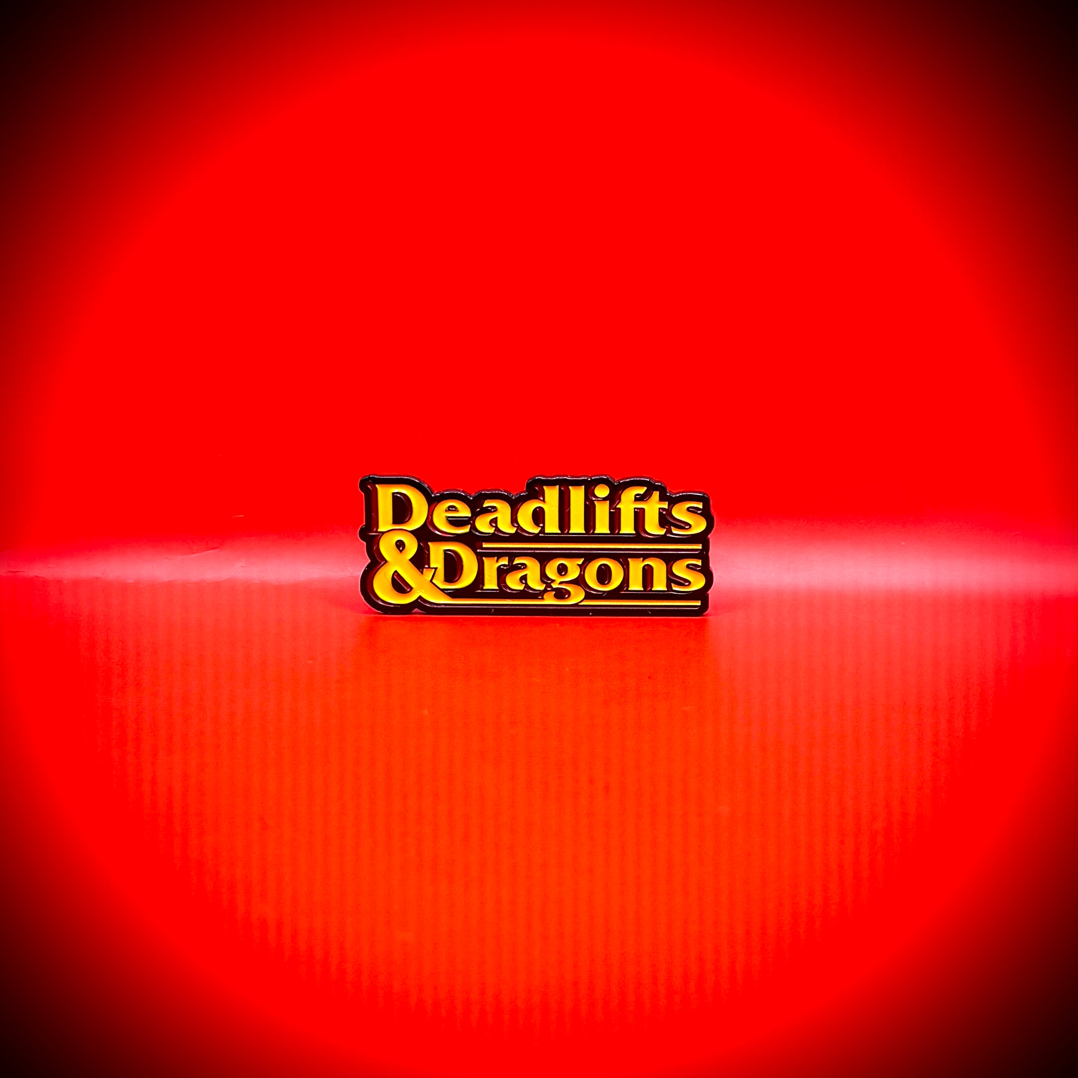 Deadlifts and Dragons (TEXT) - Pin