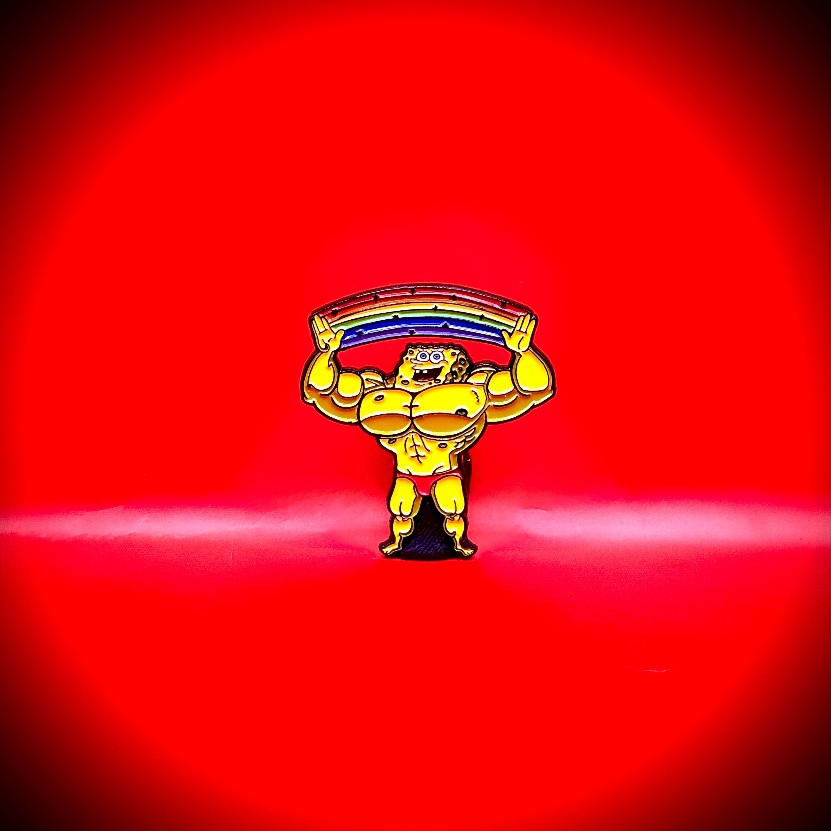 SwoleBob Fitness Imagination - Pin