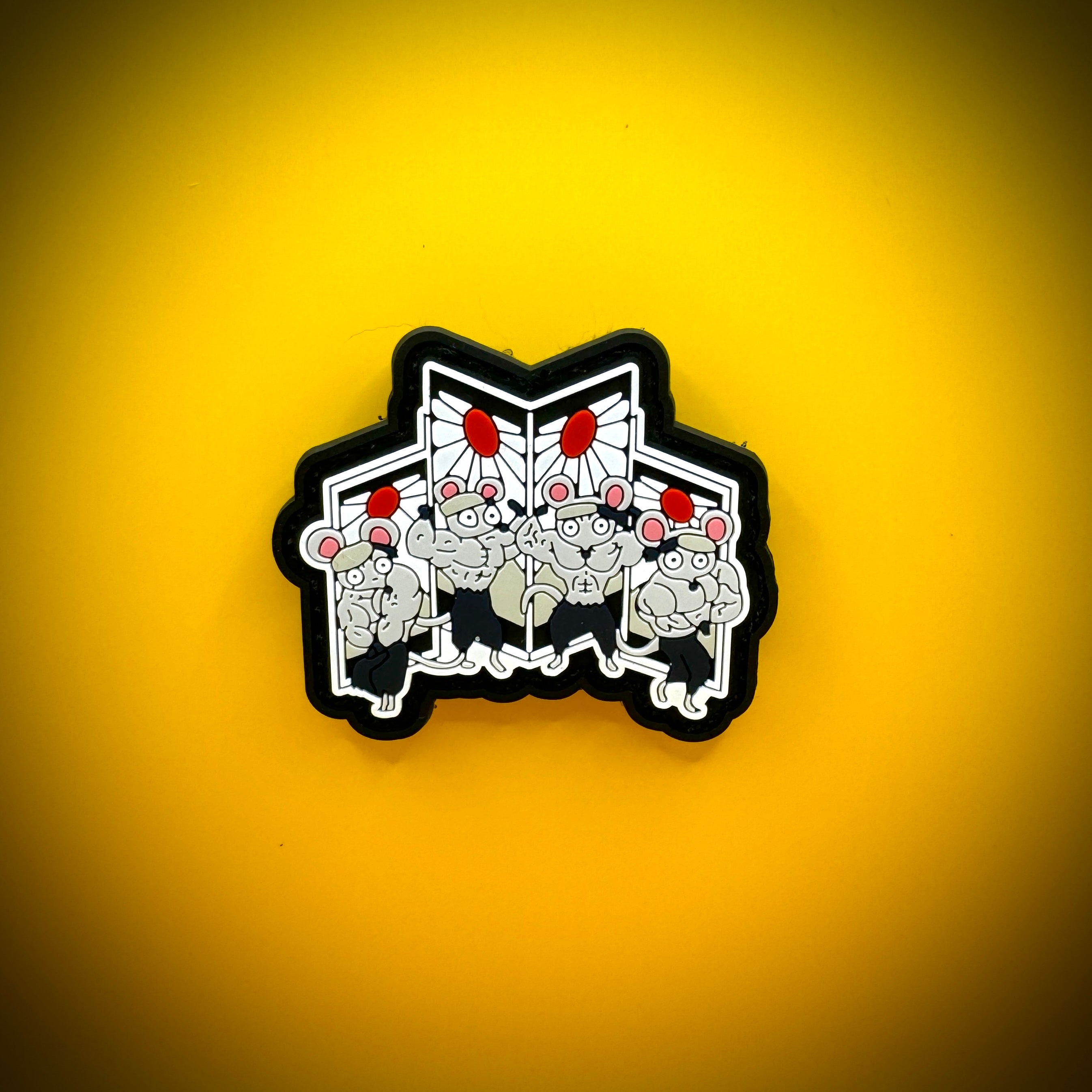 Muscle Mice - 3D Tactical Velcro Patch