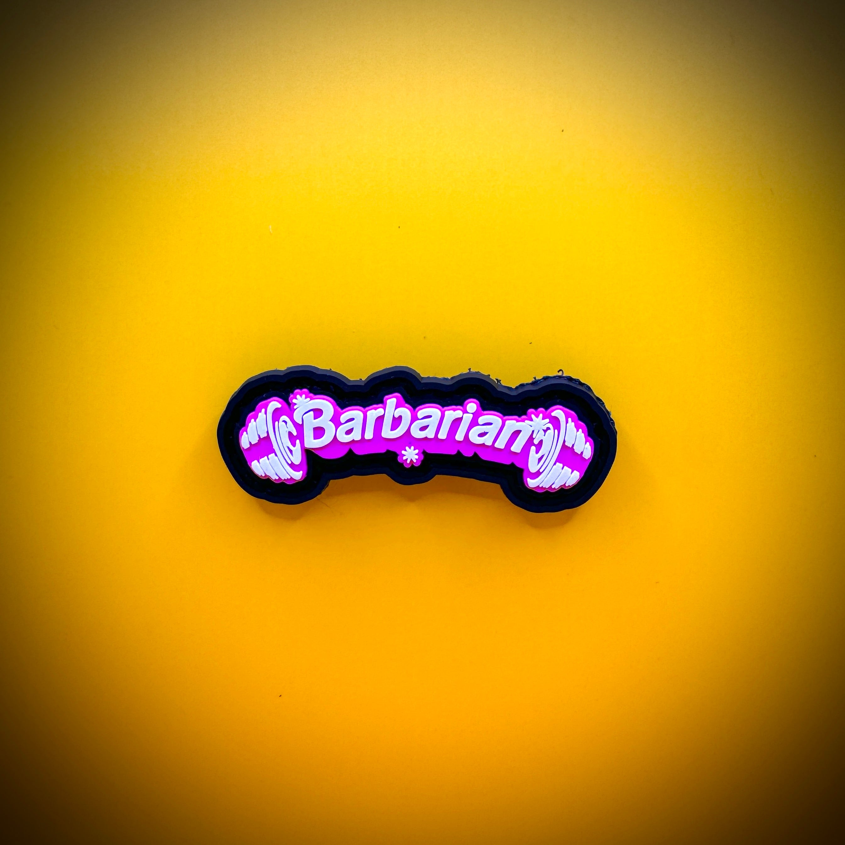 BARbarian Sparkle - 3D Tactical Velcro Patch