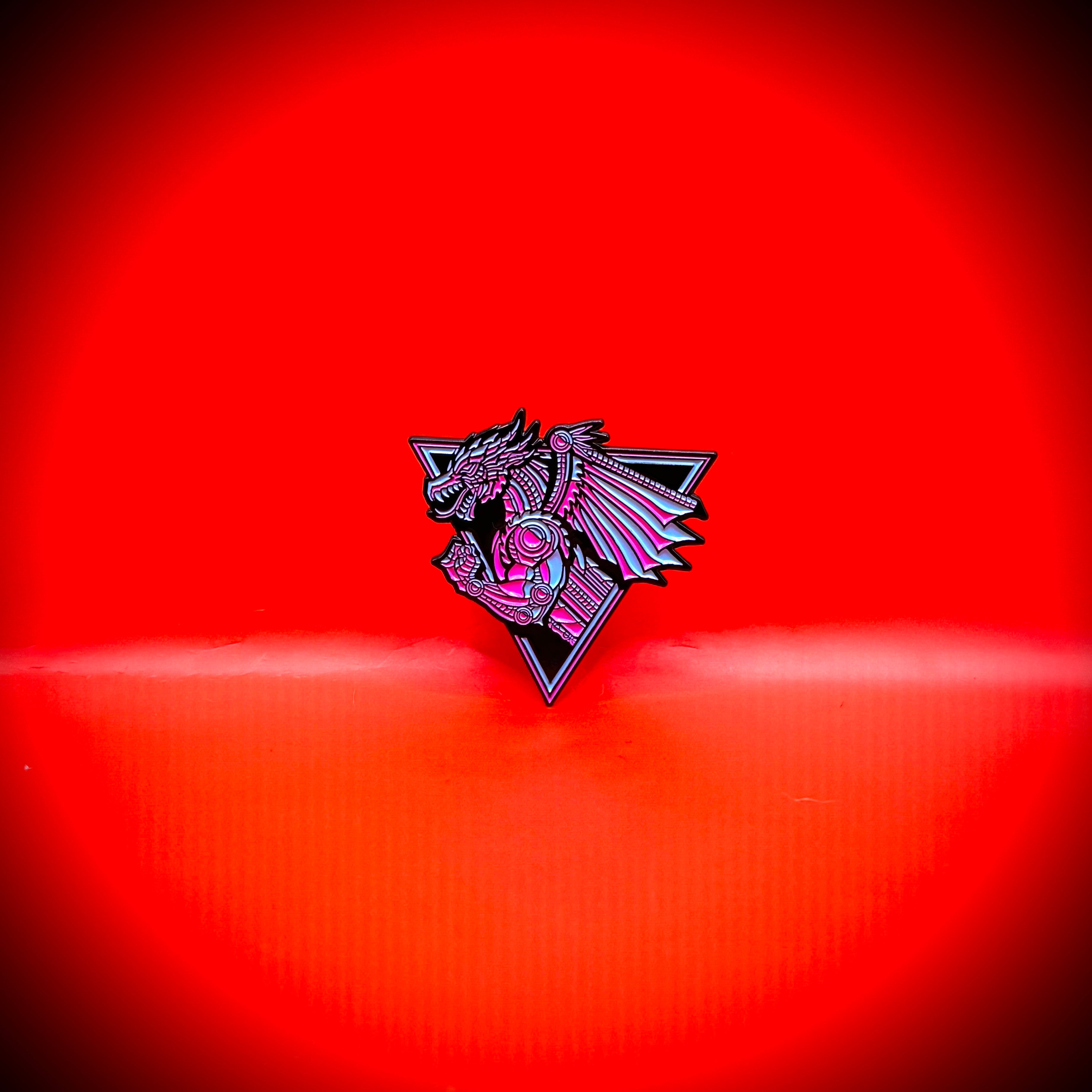 Cyborg Muscle Dragon - Pin