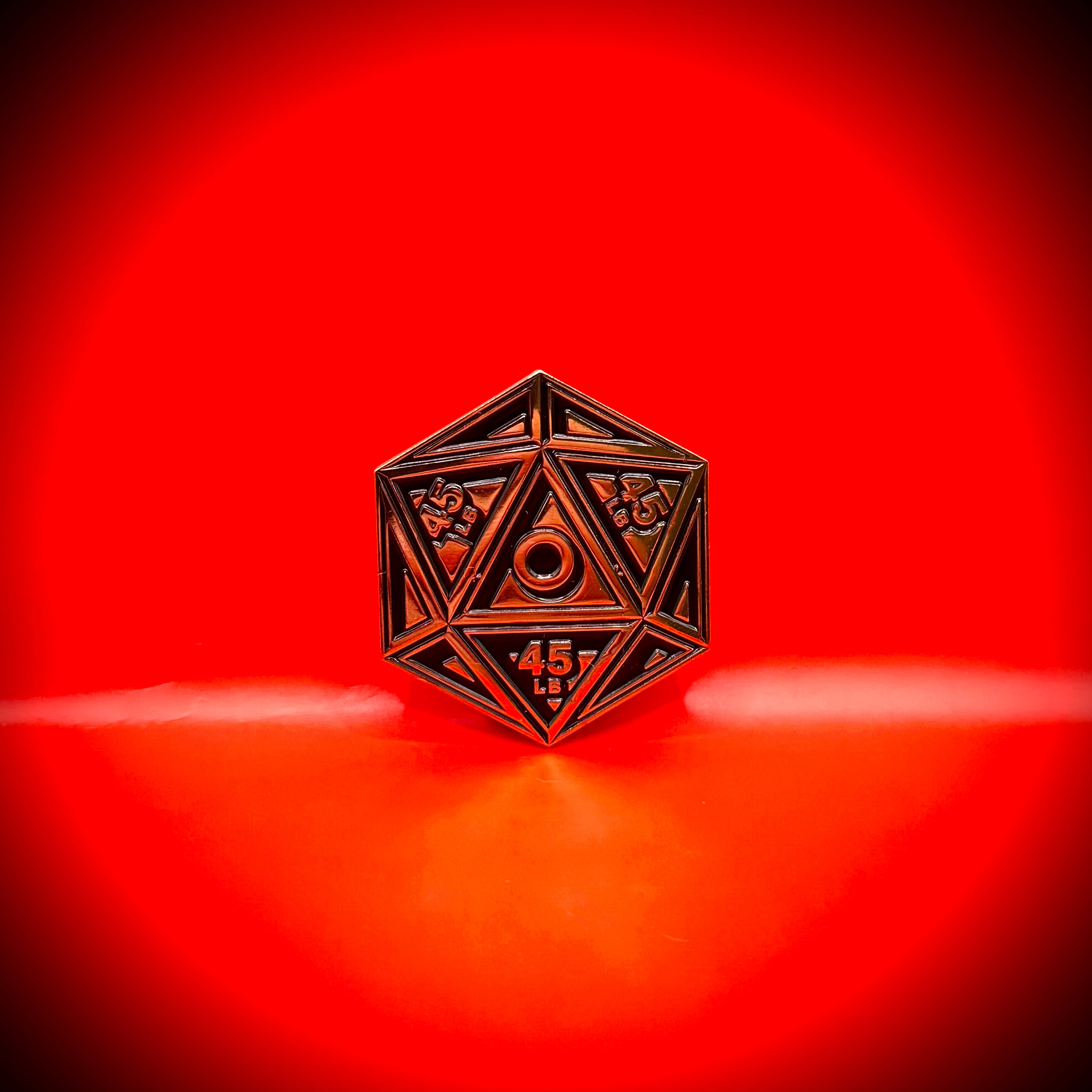 DnD Weight Plate Dice - Pin