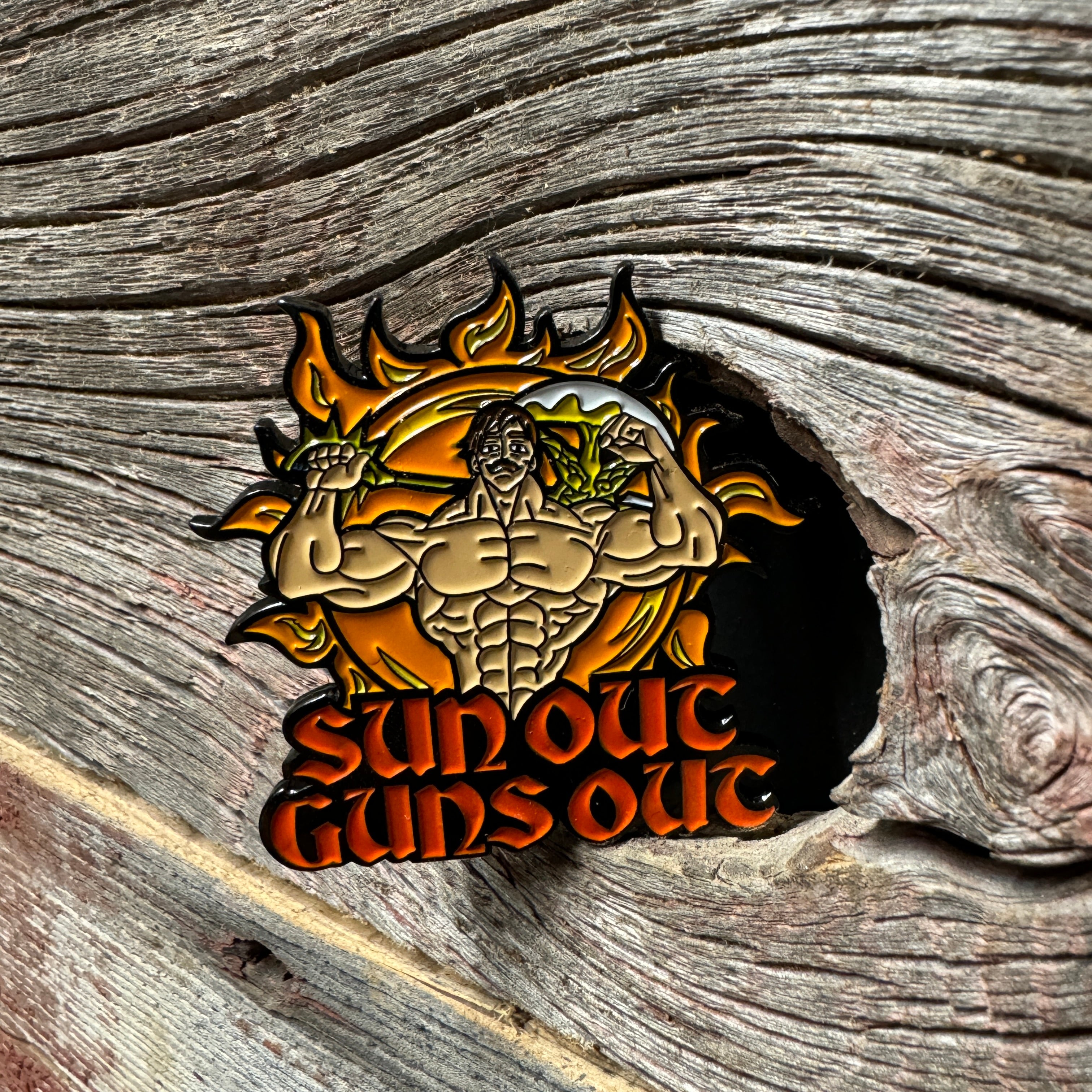 Escanor Suns Out Guns Out - Pin