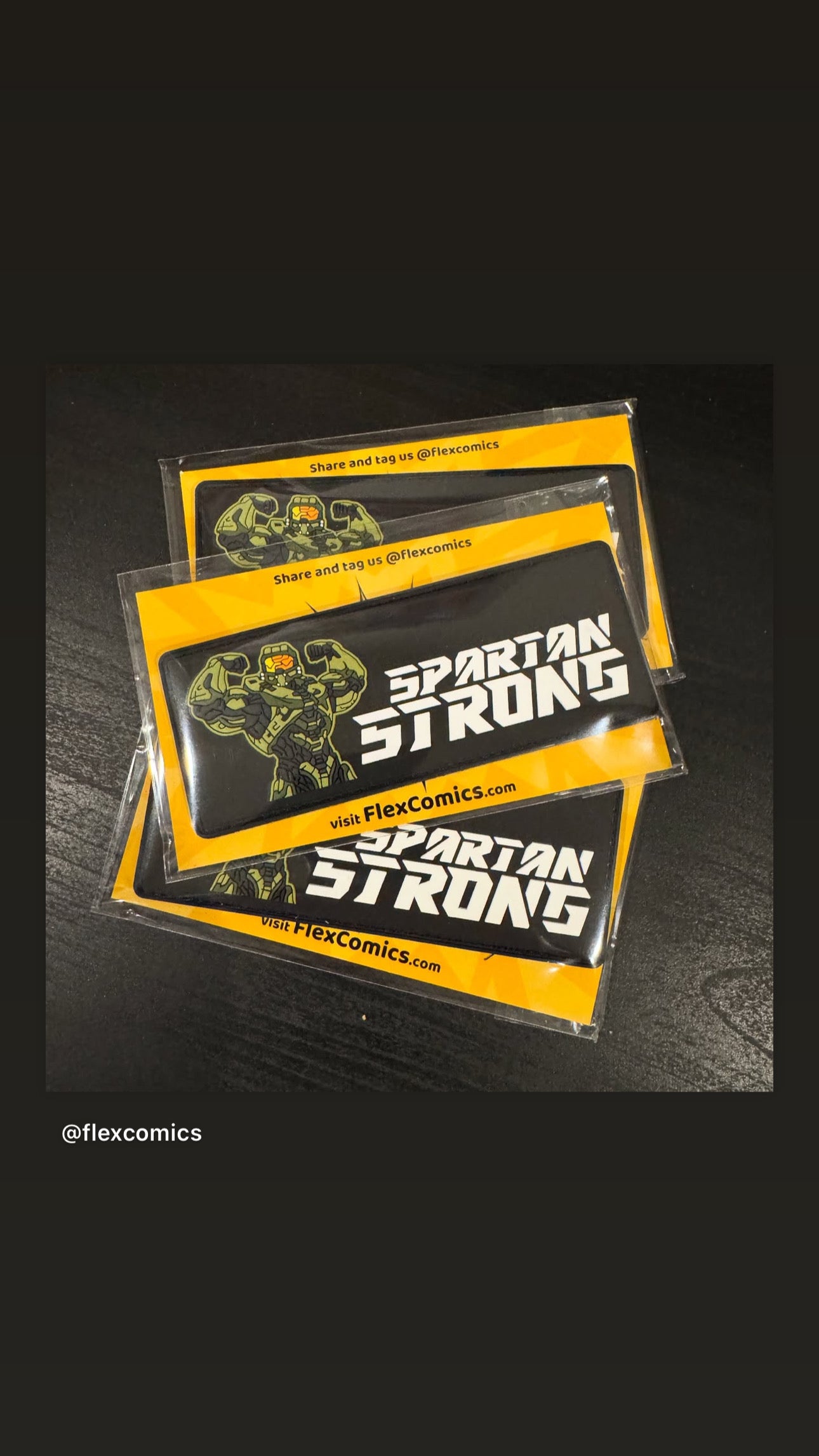 Spartan Strong - XL Tactical Velcro Patch