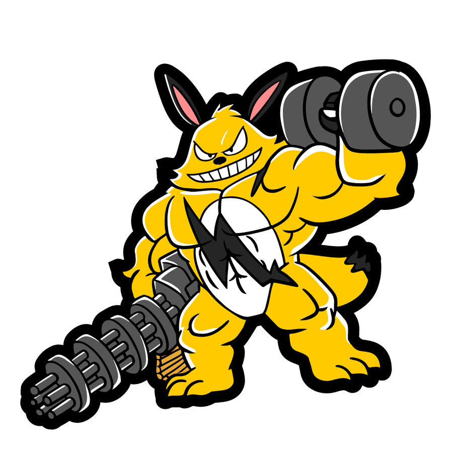 GrizzSWOLE - Sticker