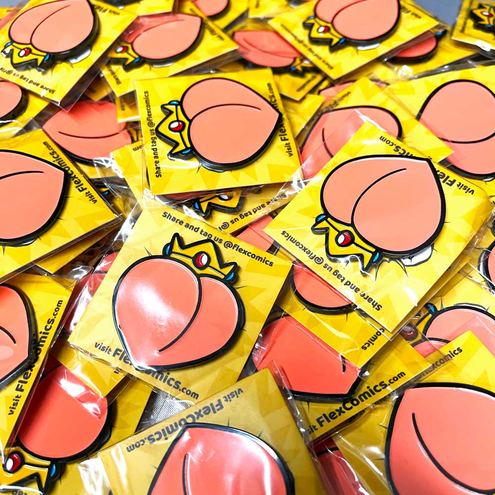 Peaches Peach - Pin