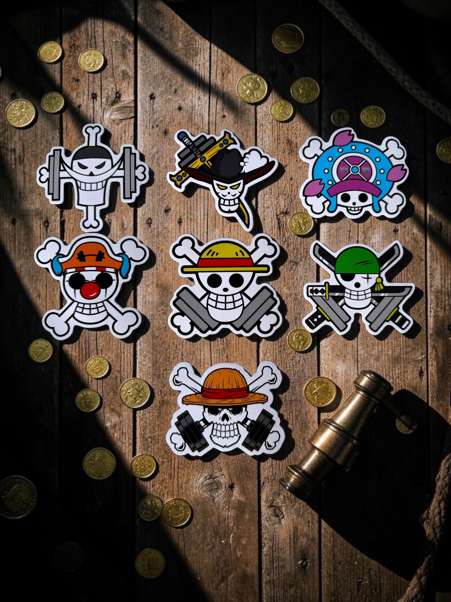 Pirate Treasure Sticker Pack (7)