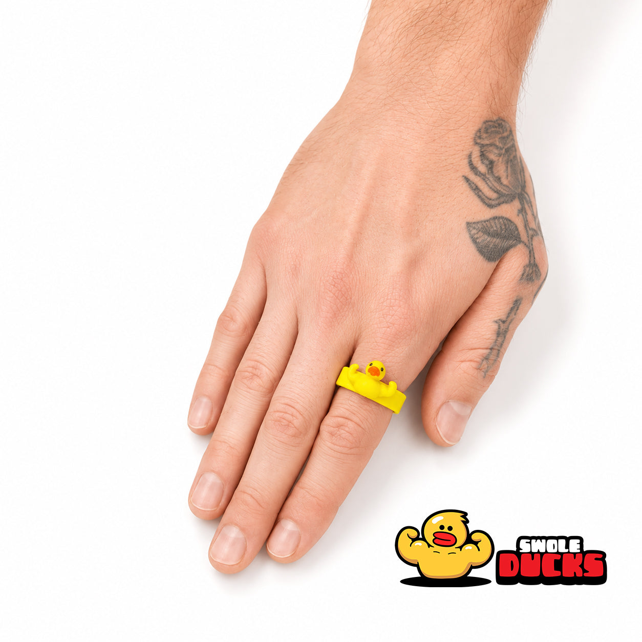 SwoleDuck™ 90s Throwback Retro Rings (21 Pack)