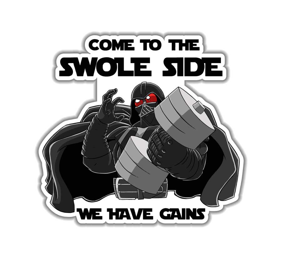 Swole Side - Sticker