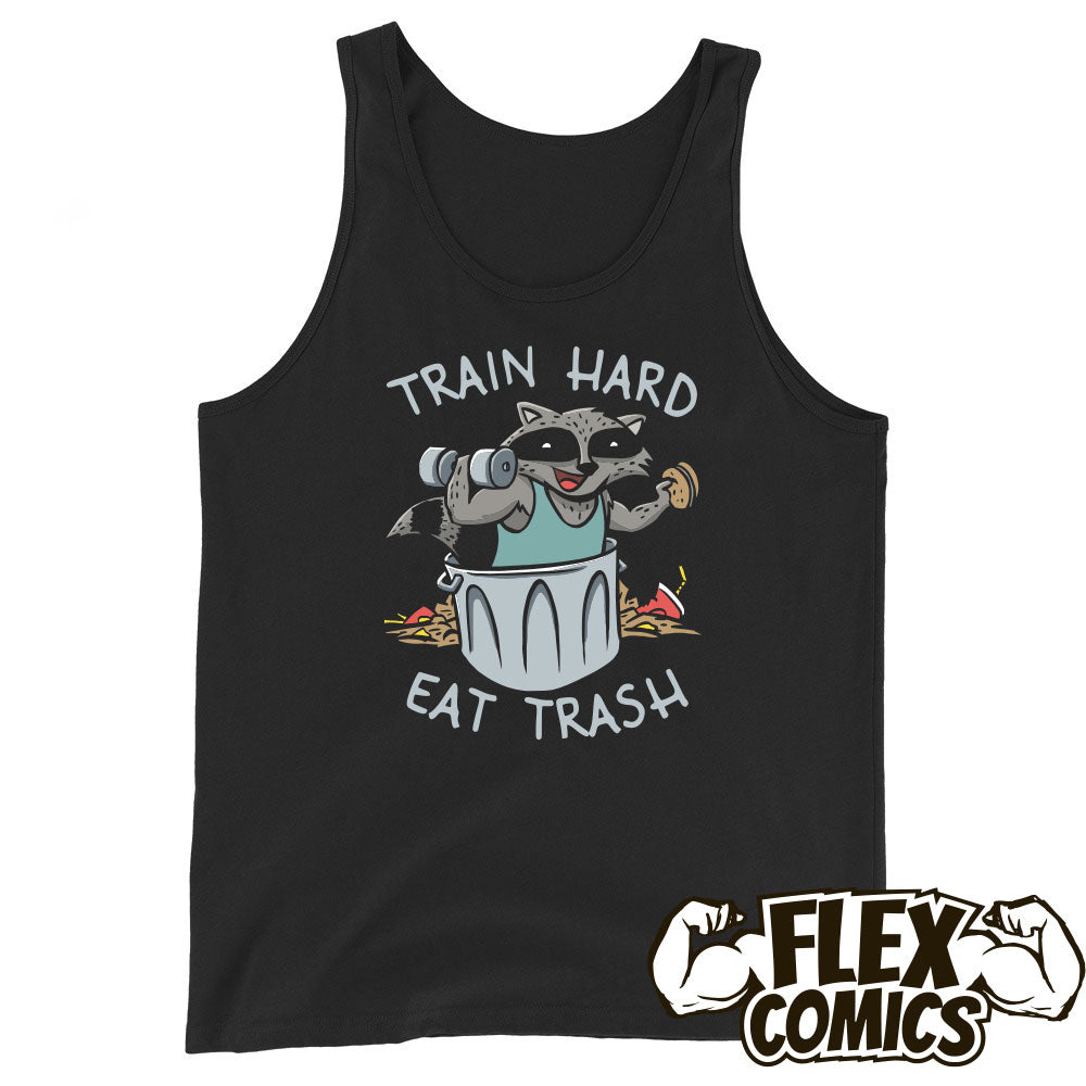 Train Hard Eat Trash Raccoon