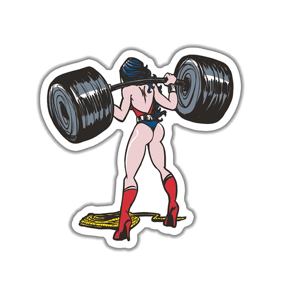 Wonder Squats - Sticker