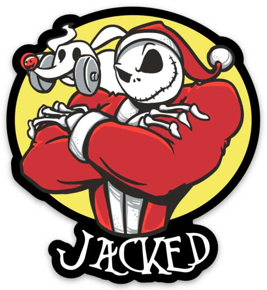 Jacked X-MASS - Sticker