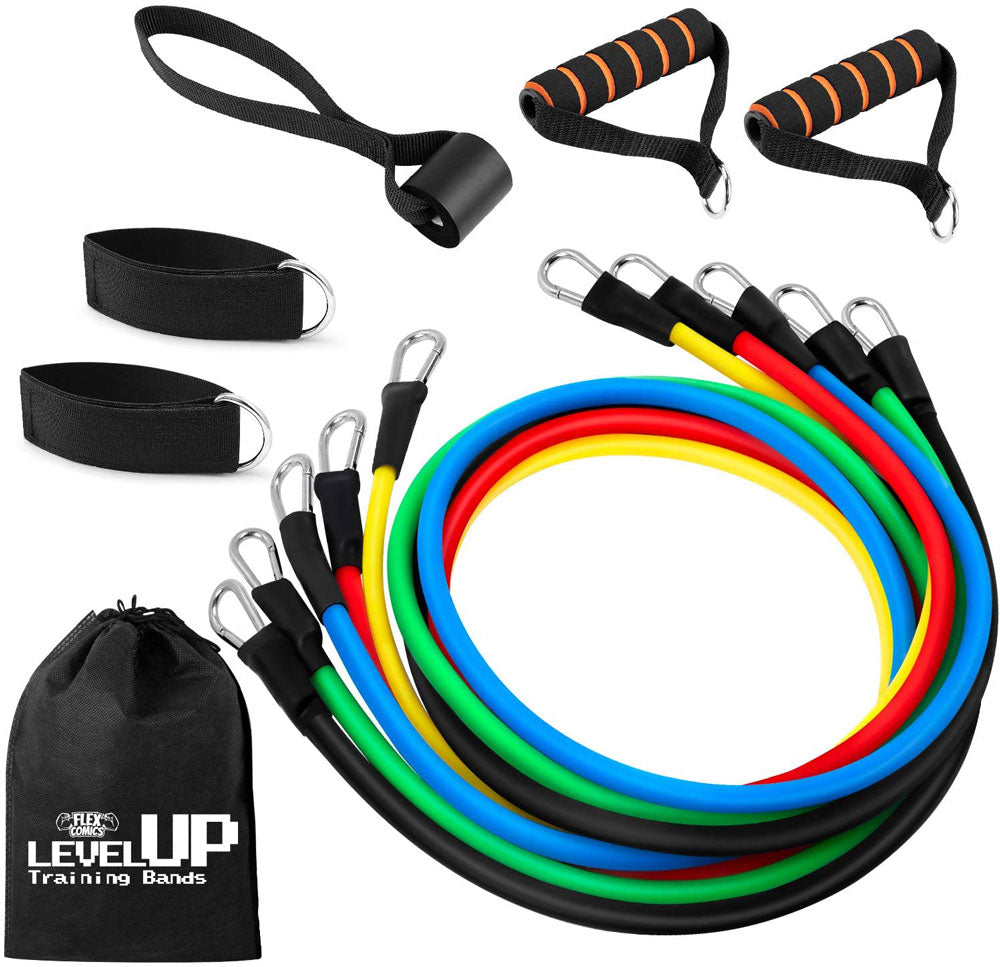 Ultimate Resistance Band Set – Stackable 150lb Power Pack (FREE SHIPPING)