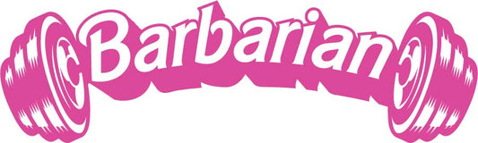 Barbarian Sparkle Hologram Edition - Sticker