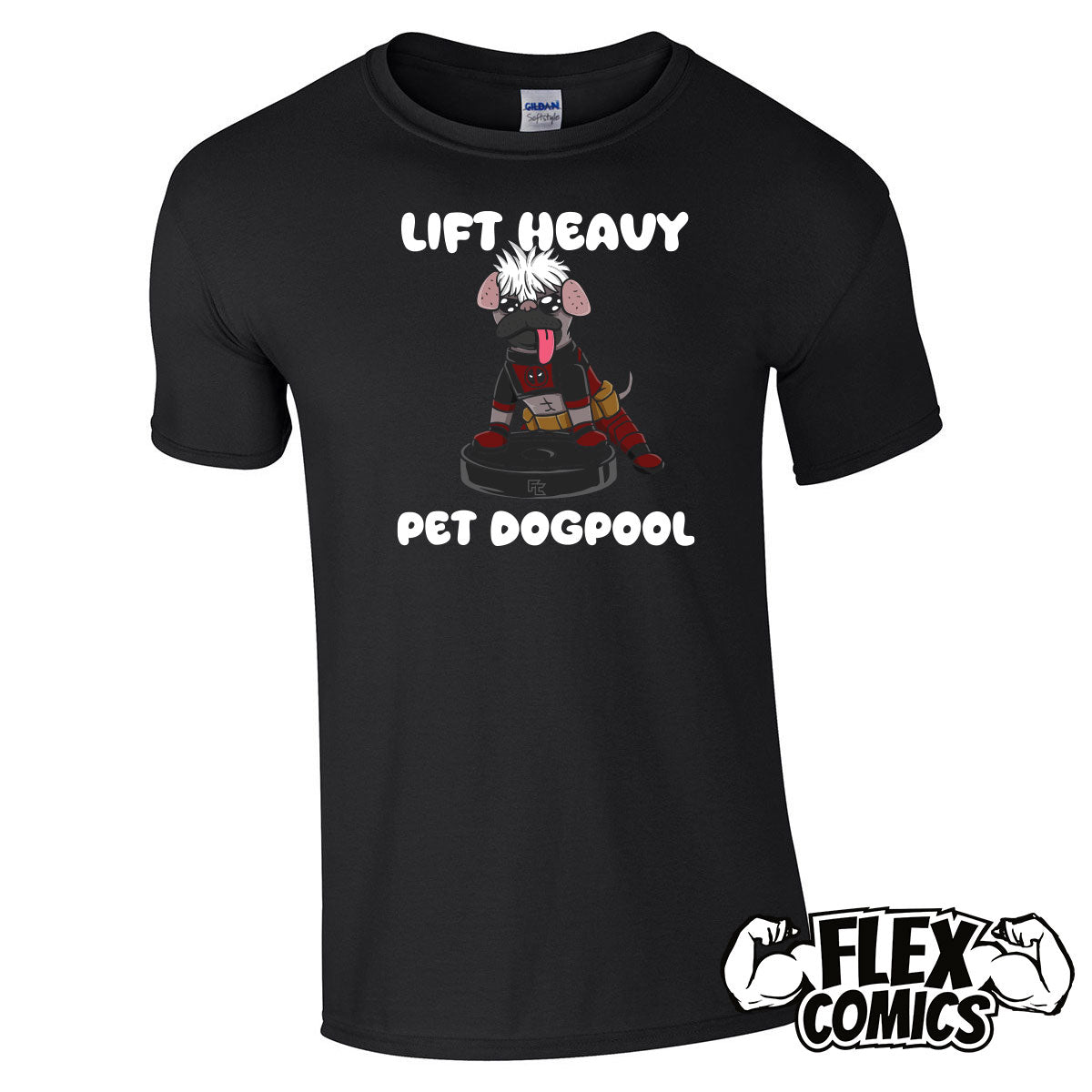 Lift Heavy. Pet Dogpool.