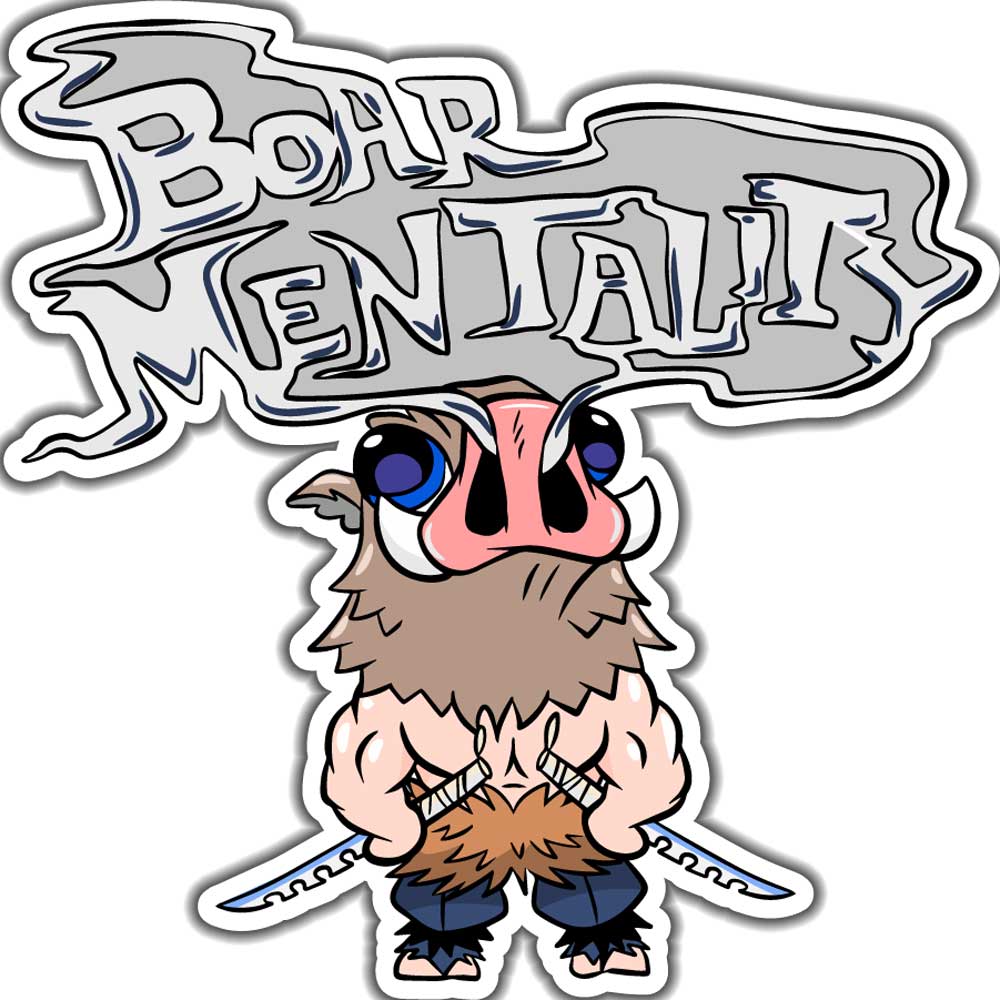 Boar Mentality - Sticker