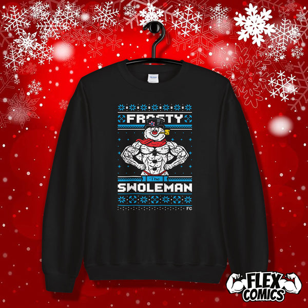 Frosty The SwoleMan Ugly Sweater