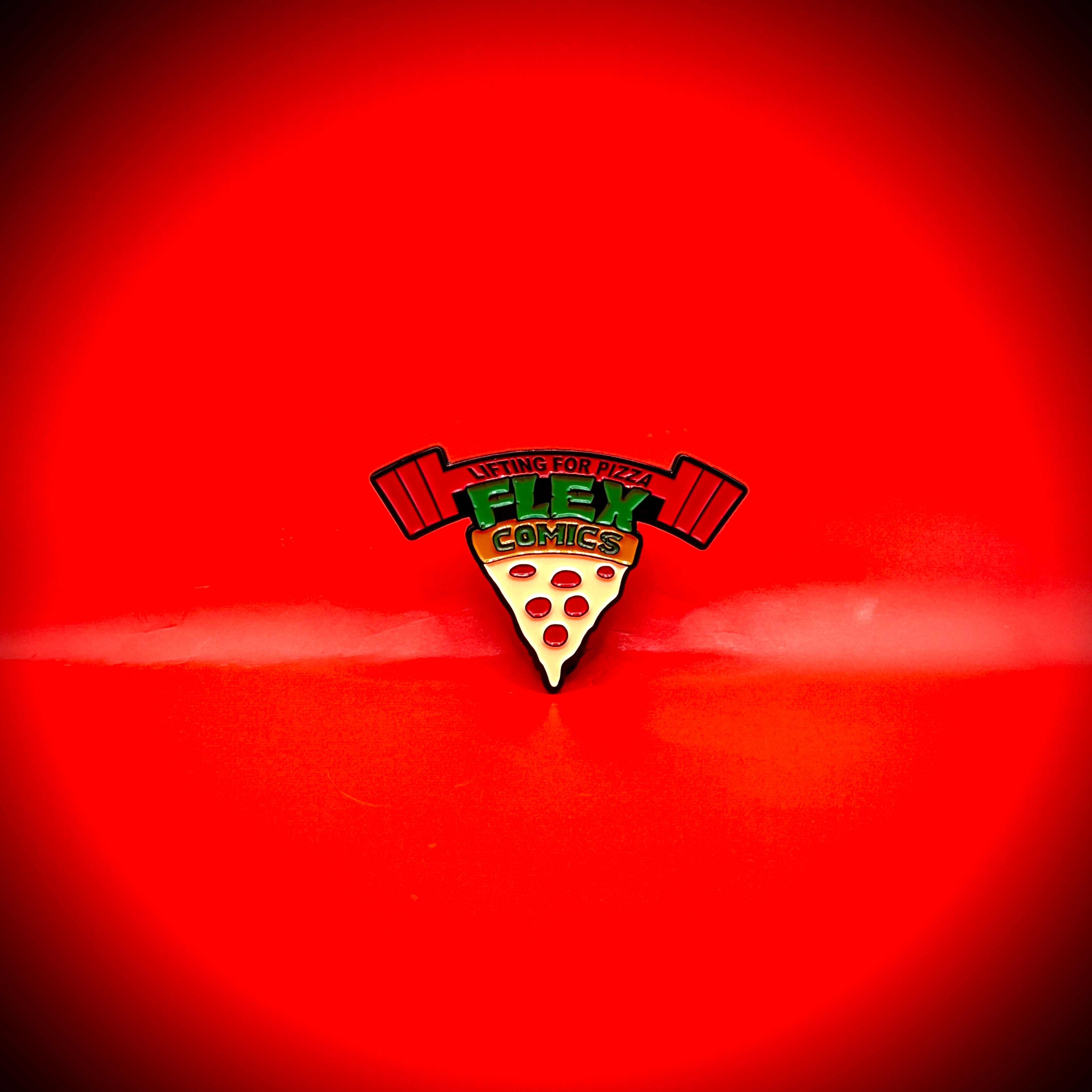 Lifting For Pizza - Pin