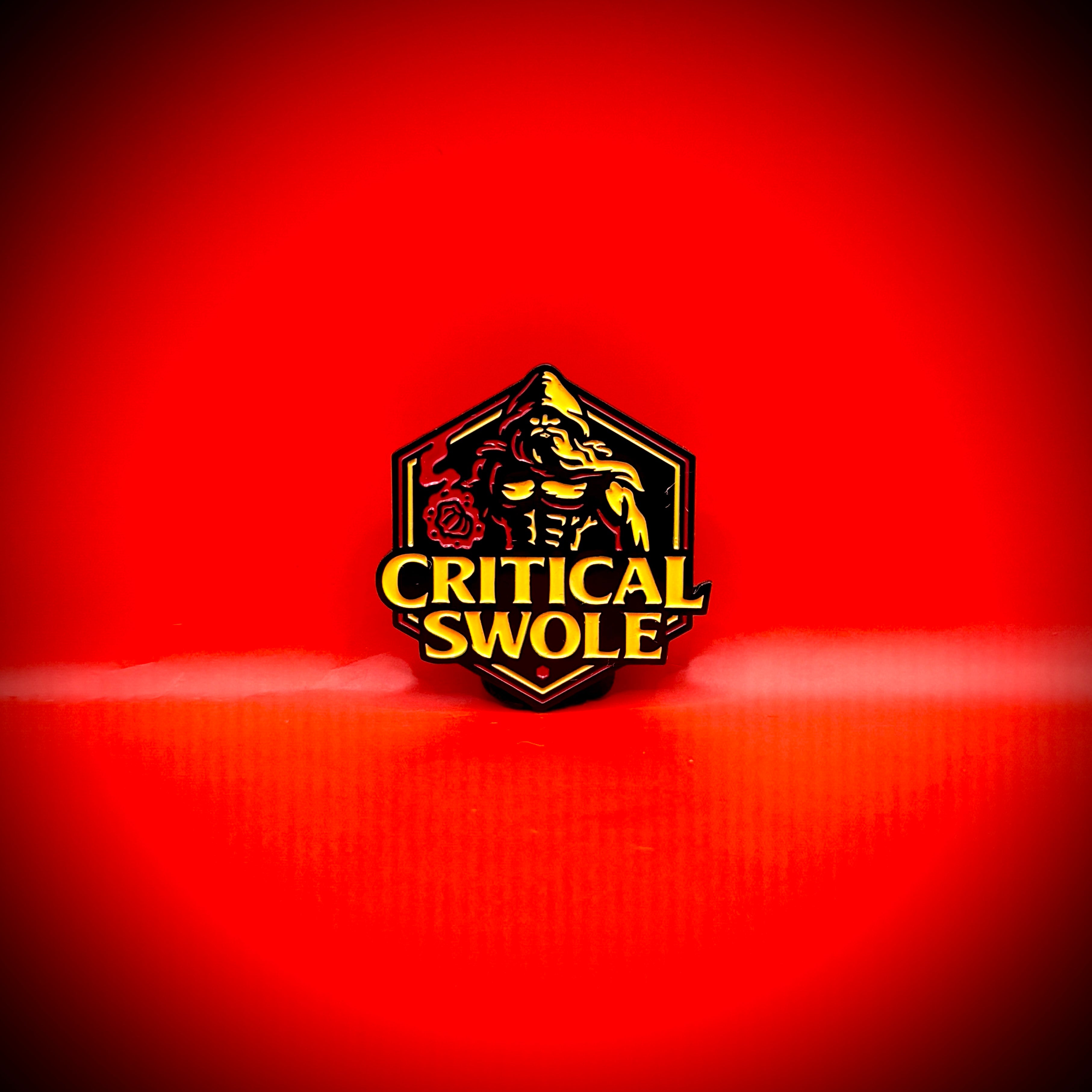 Critical Swole Wizard - Pin