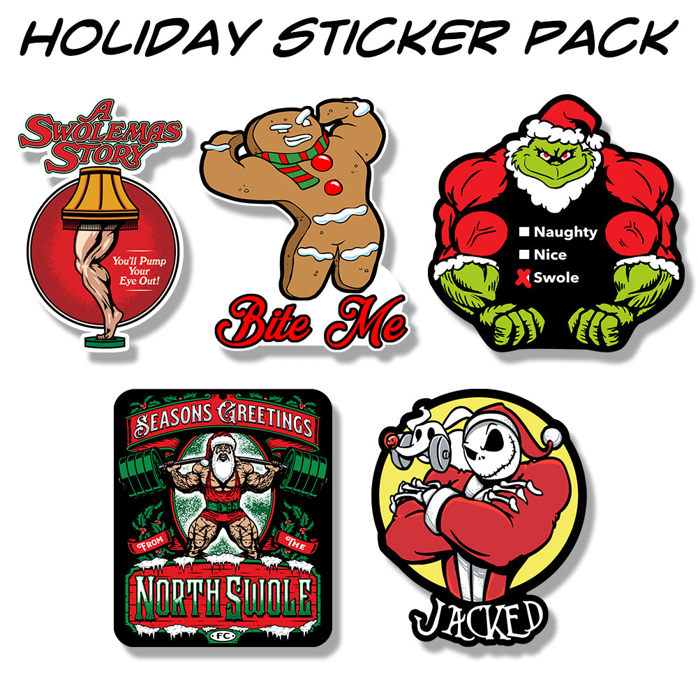 Holiday Sticker 5 Pack