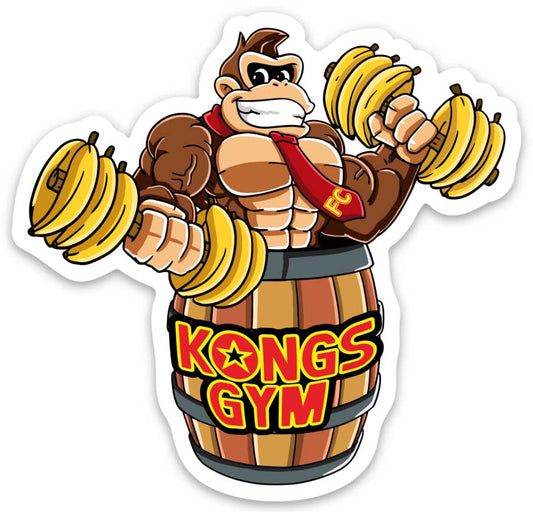 Kongs Gym - Sticker