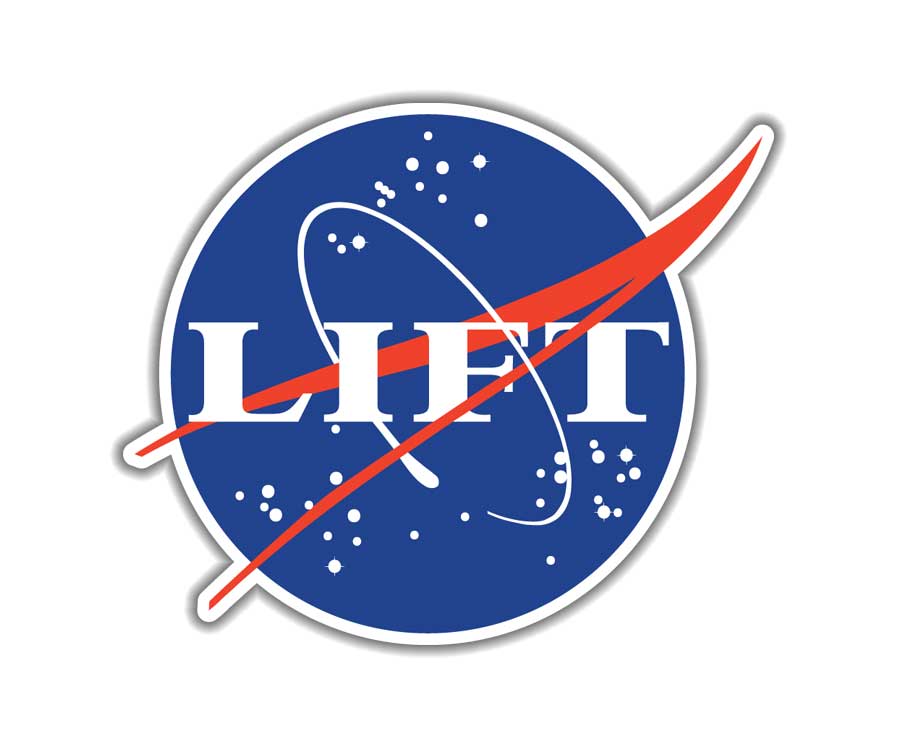 NASA LIFT - Sticker