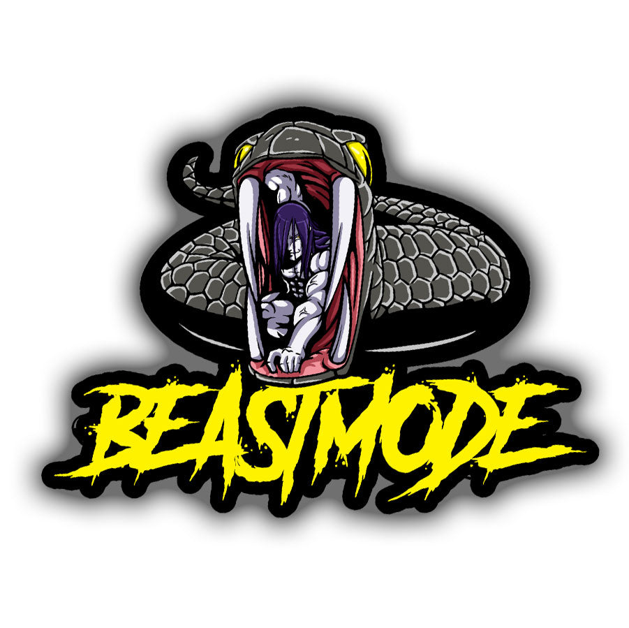Snake Beast Mode - Sticker