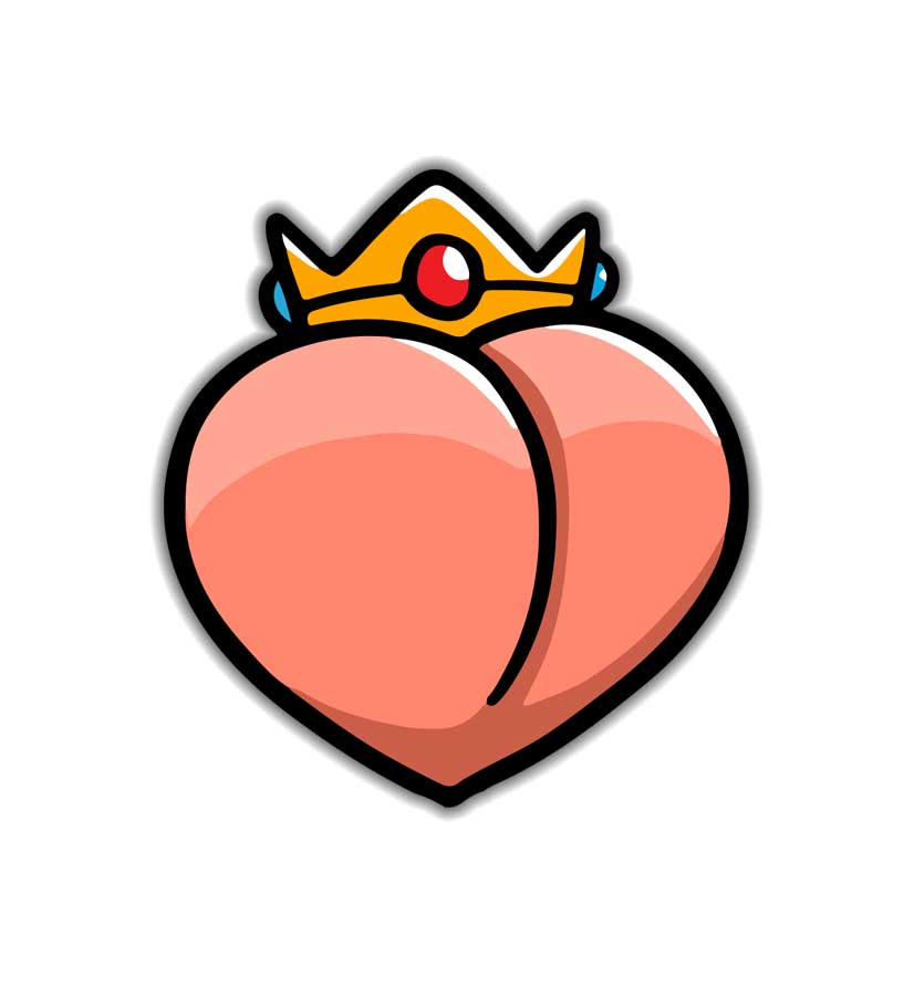 Princess Peach - Sticker