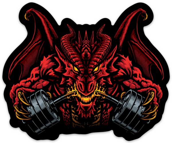 Red Dragon - Sticker