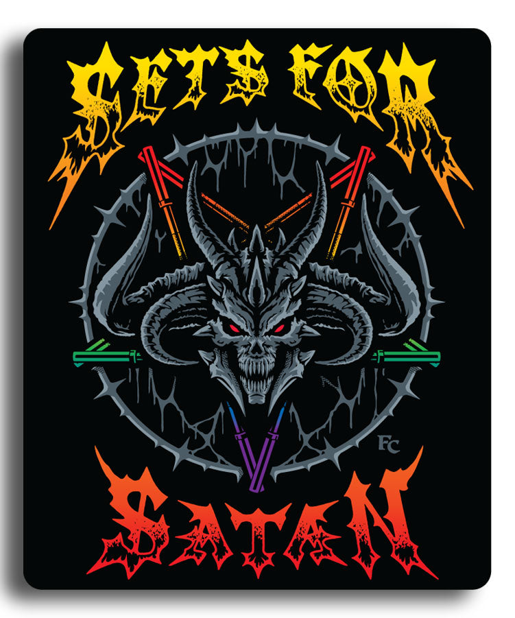 Sets for Satan - Sticker