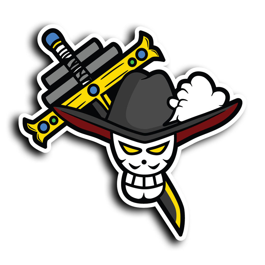 Mihawk Sticker Mihawk Skull - Sticker