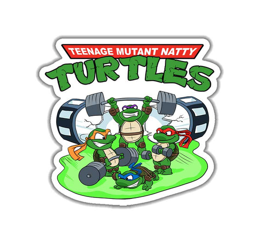 TMNT (Teenage Mutant Natty Turtles) - Vinyl Sticker