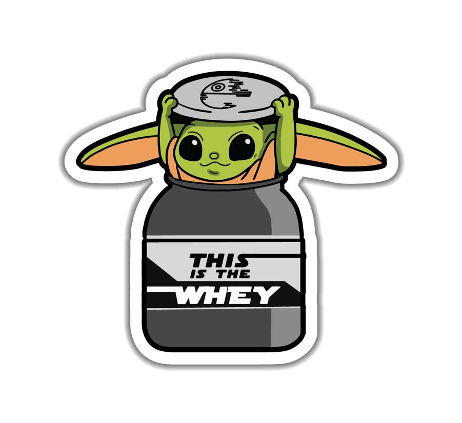 This is the WHEY - Sticker
