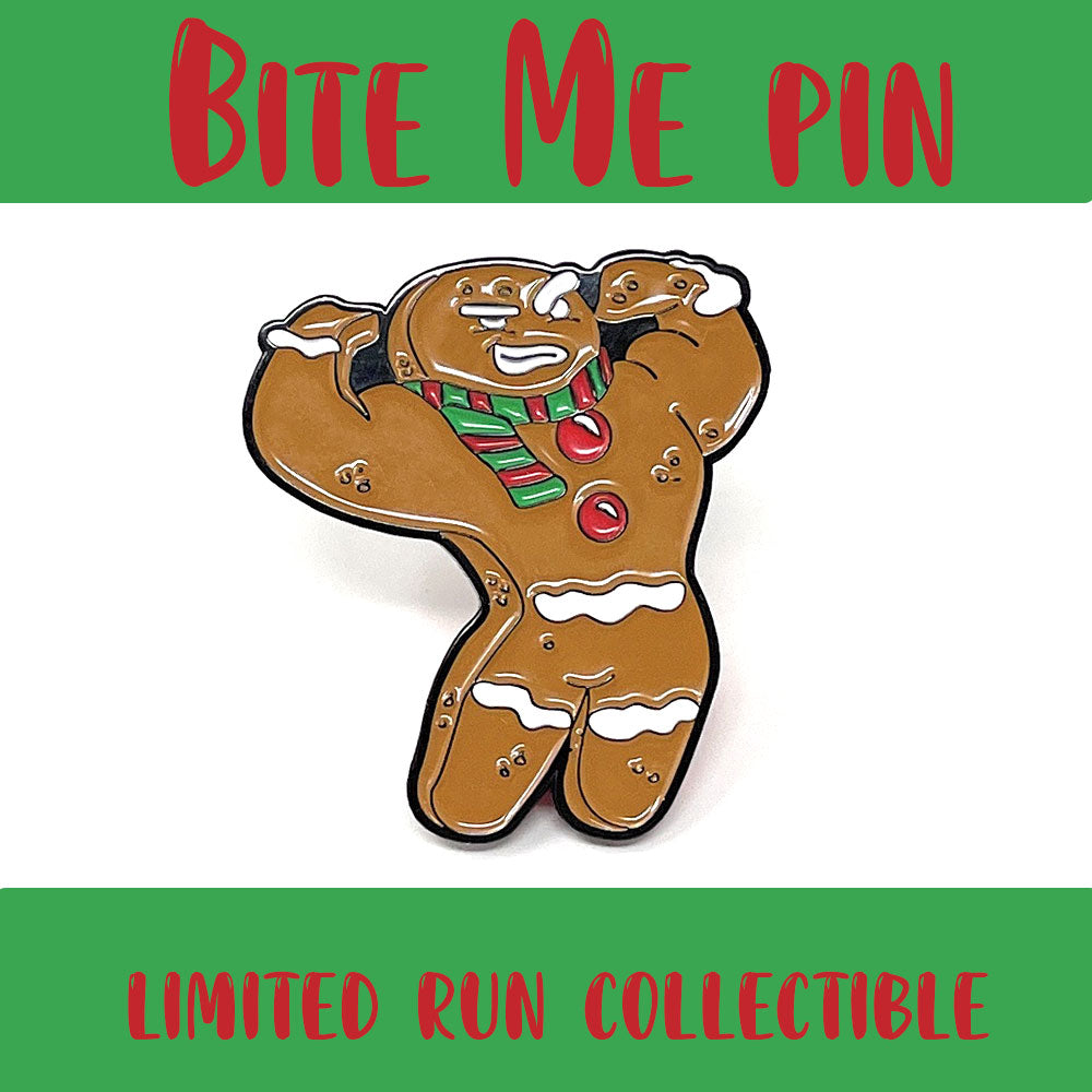 Bite Me - Collectible Holiday Pin