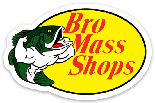 Bro Mass Shops - Vinyl Sticker