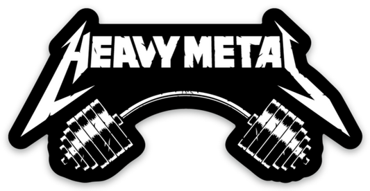 Heavy Metal - Vinyl Sticker