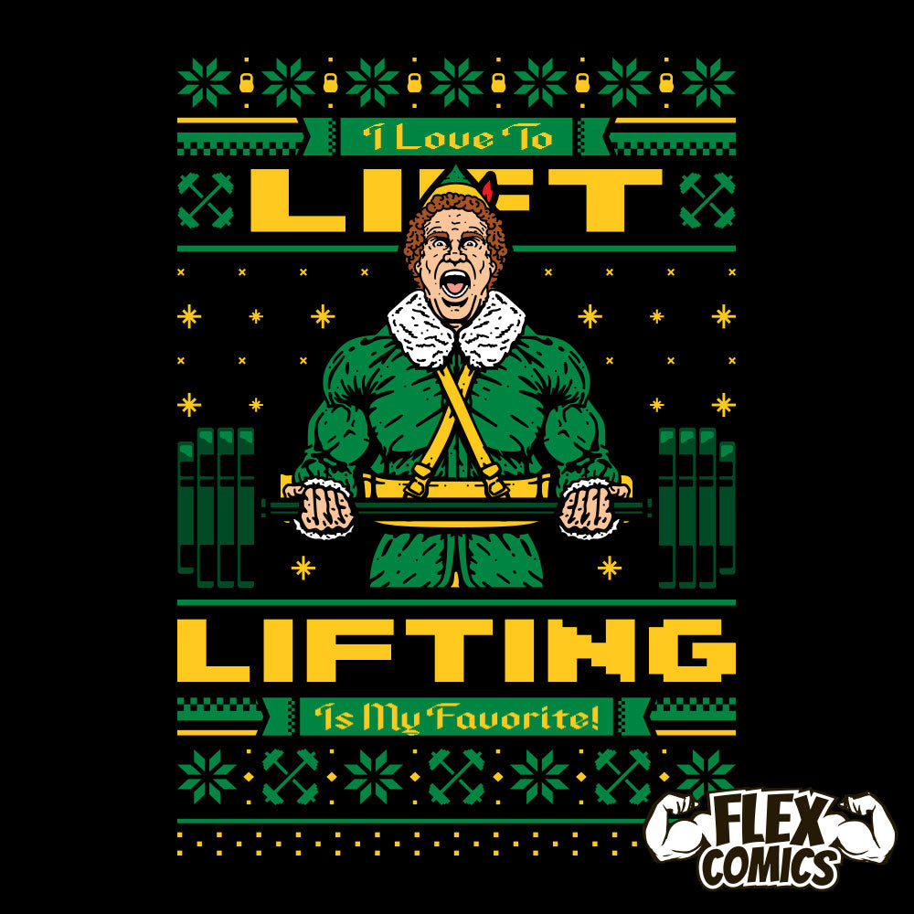Lifting Is My Favorite! - Ugly Sweater