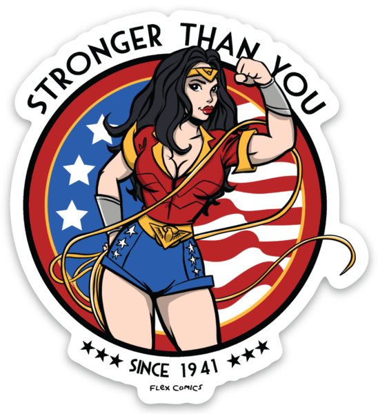 Stronger Than You - Vinyl Sticker